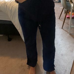 Greys anatomy navy blue scrub pants